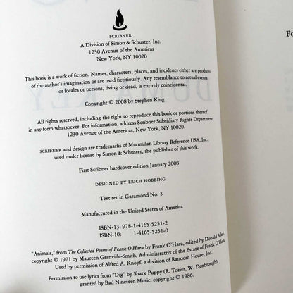 Duma Key by Stephen King [FIRST EDITION] 2008 • Scribner