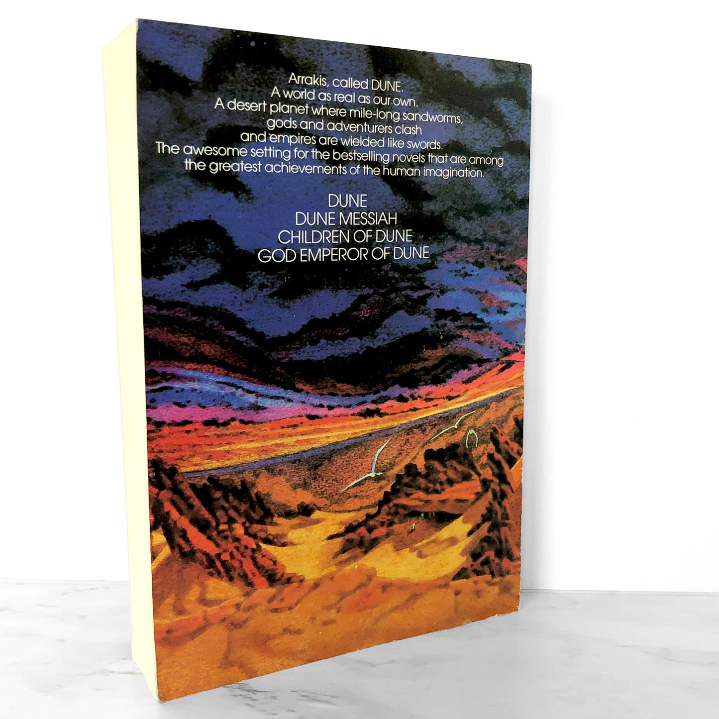 Dune by Frank Herbert [XL BERKLEY TRADE PAPERBACK] 1984