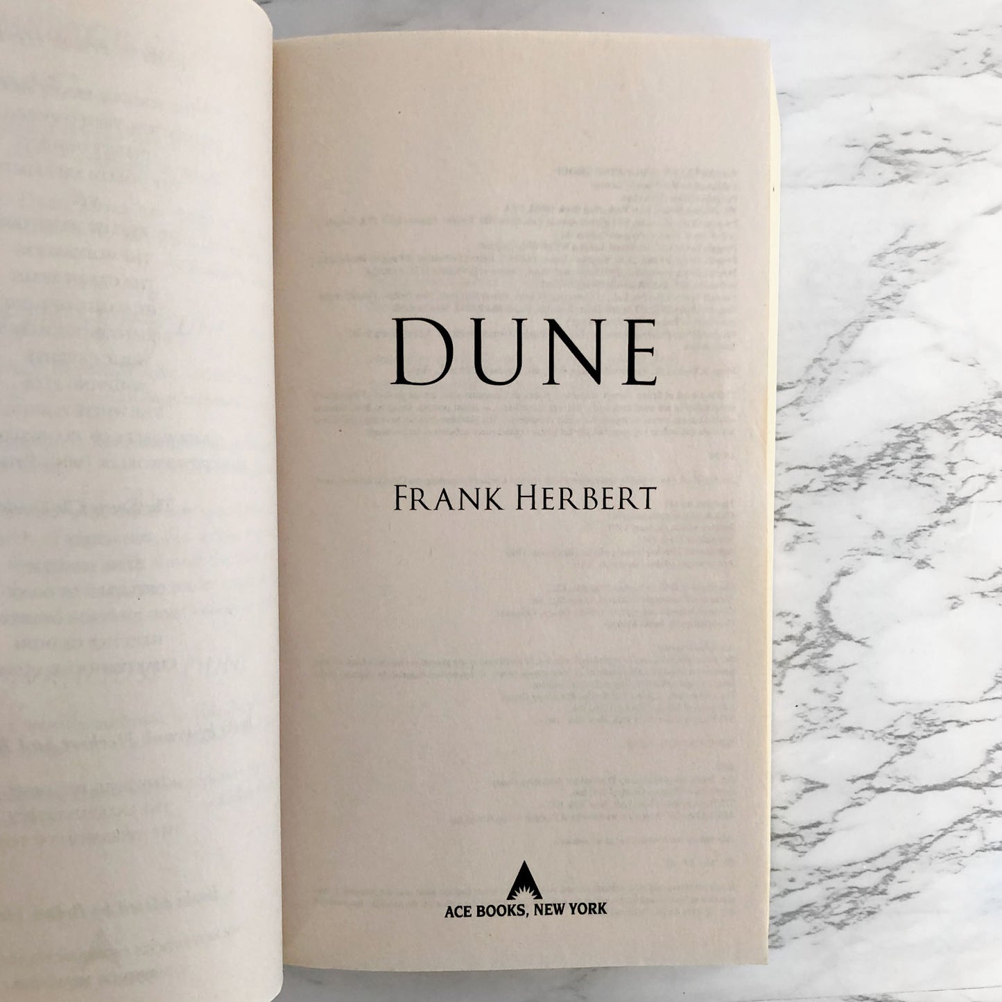 Dune by Frank Herbert [ACE PREMIUM PAPERBACK / 2010]