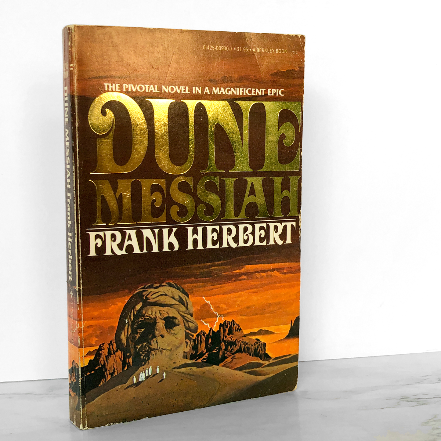 Dune Messiah by Frank Herbert [1975 PAPERBACK] • Berkley Medallion