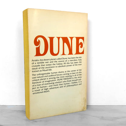 Dune Messiah by Frank Herbert [1975 PAPERBACK] • Berkley Medallion
