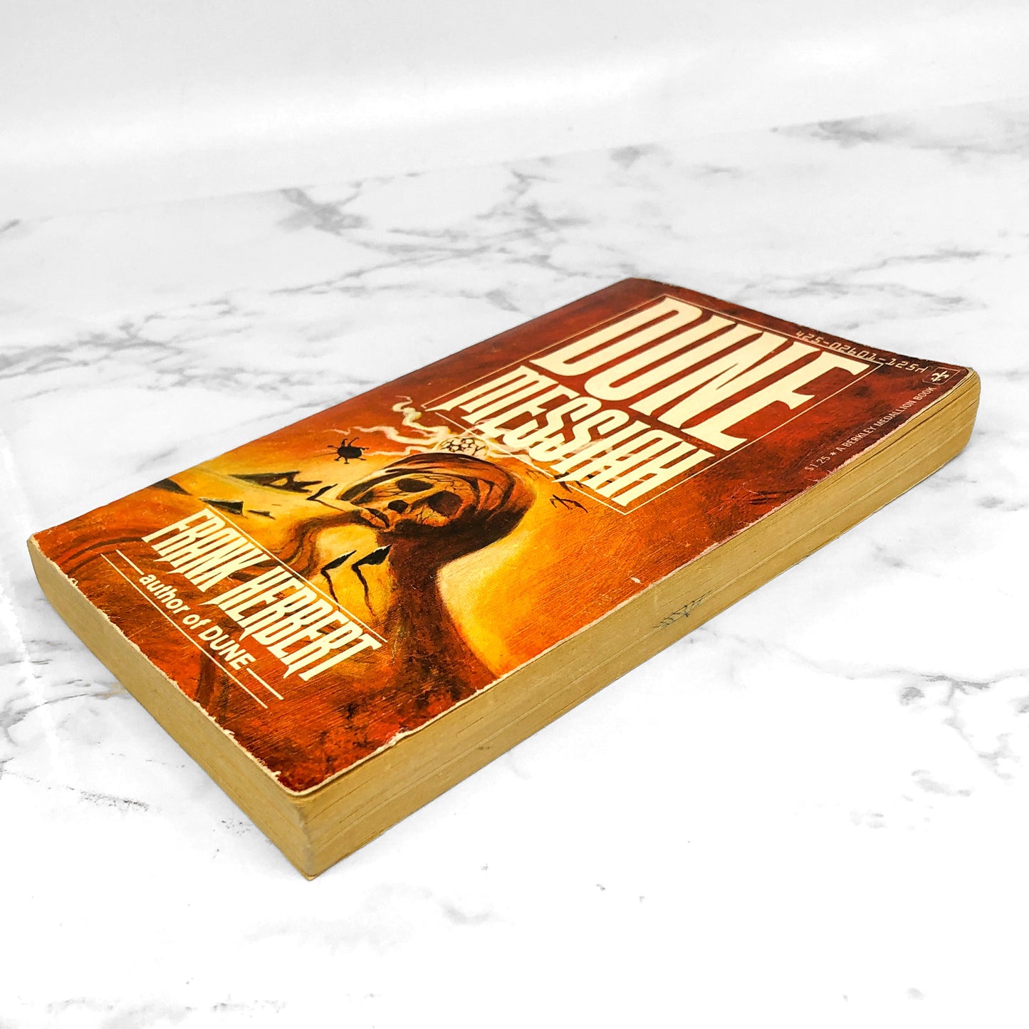 Dune Messiah by Frank Herbert [FIRST EDITION PAPERBACK] 1970 • Berkley Medallion