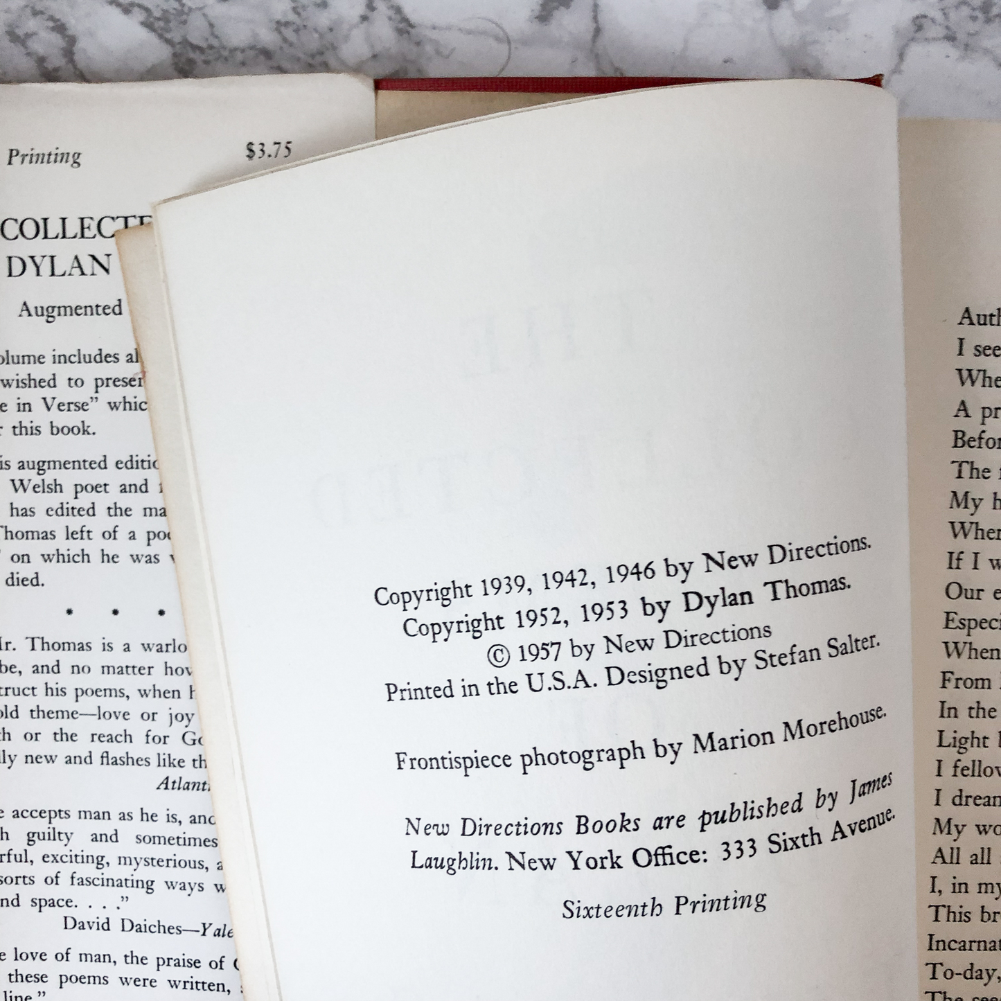 Collected Poems by Dylan Thomas [FIRST EDITION / 1957] - Bookshop Apocalypse