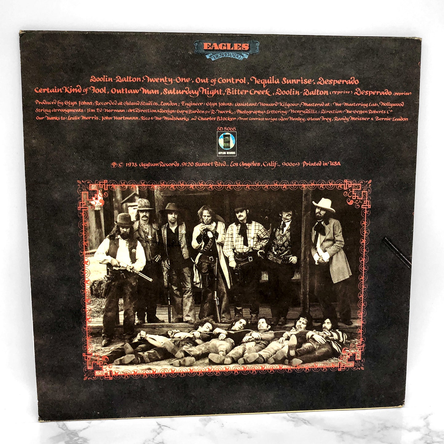 Eagles - Desperado [VINYL LP] 1973 • Asylum Records