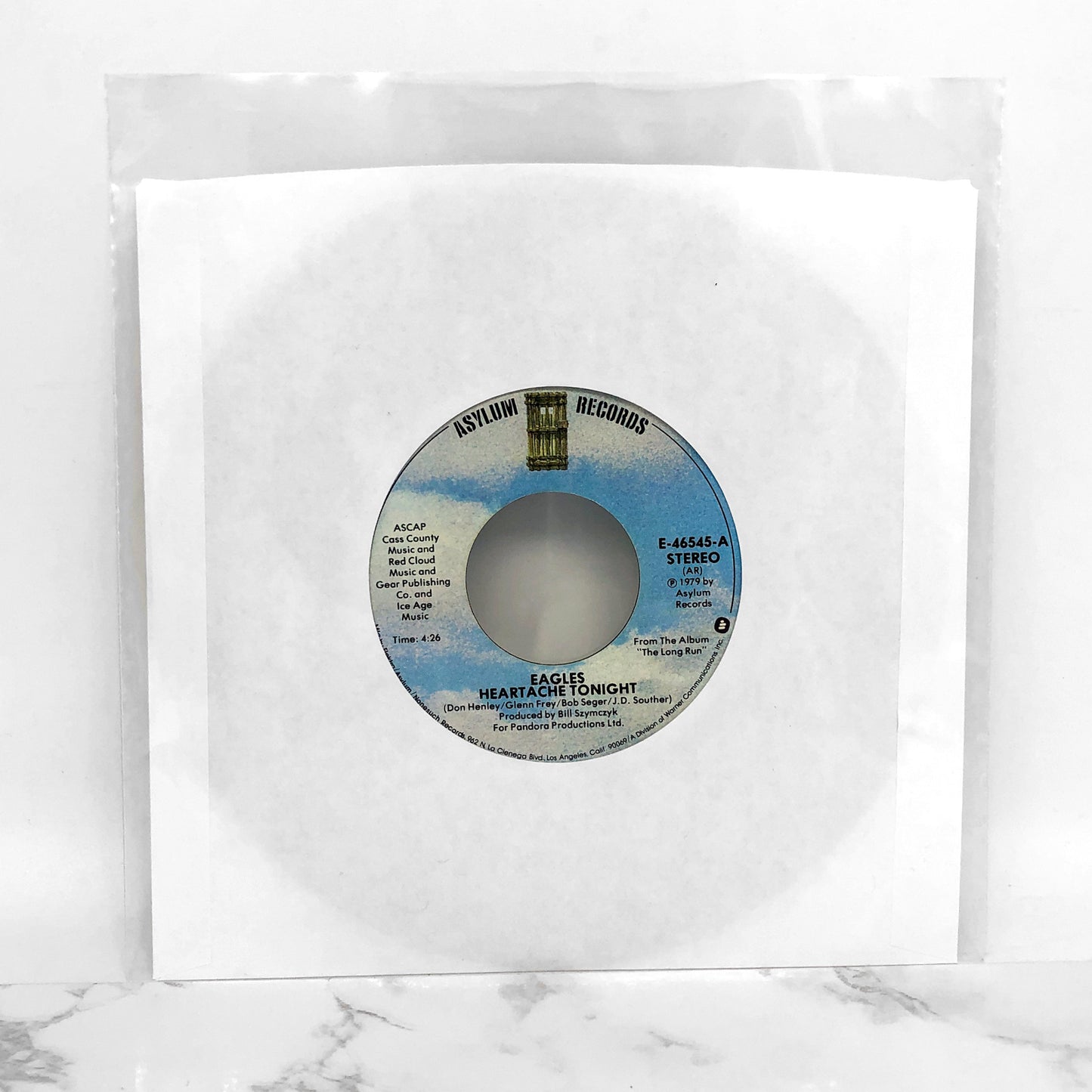 The Eagles – Heartache Tonight [7" SINGLE] 1979 • Asylum Records