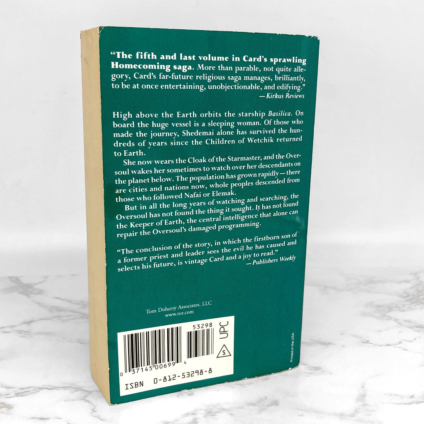 Earthborn by Orson Scott Card [1996 PAPERBACK] • Homecoming Saga #5