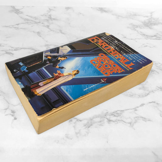 Earthfall by Orson Scott Card [FIRST PAPERBACK PRINTING] 1996 • Homecoming Saga #4