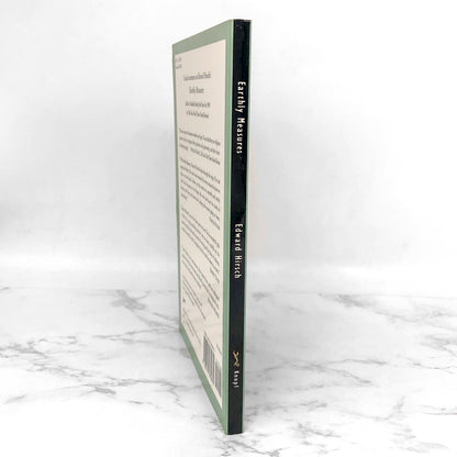 Earthly Measures: Poems by Edward Hirsch SIGNED! [FIRST PAPERBACK EDITION]