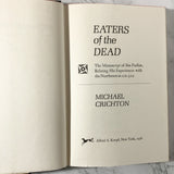 Eaters of The Dead by Michael Crichton [FIRST EDITION / FIRST PRINTING] - Bookshop Apocalypse