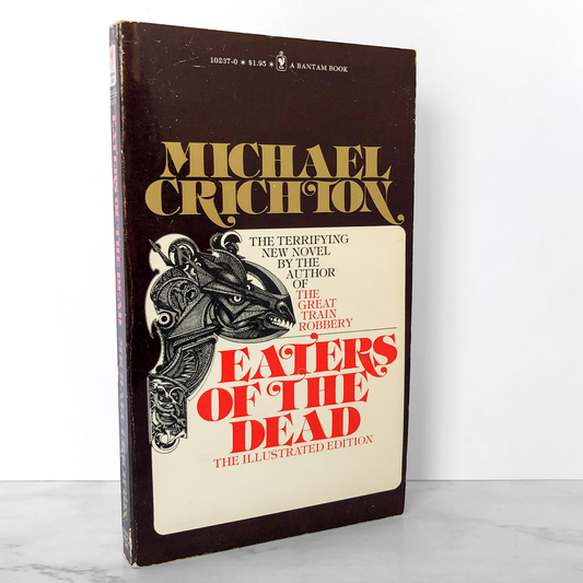 Eaters of The Dead by Michael Crichton [FIRST PAPERBACK PRINTING / 1977]