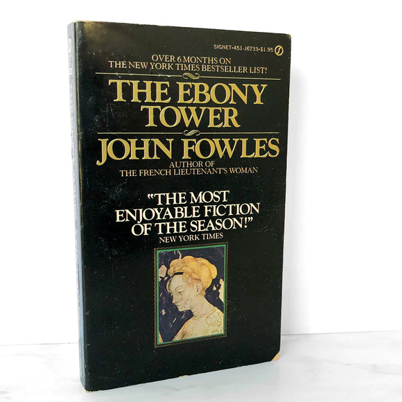 The Ebony Tower by John Fowles [1975 PAPERBACK]