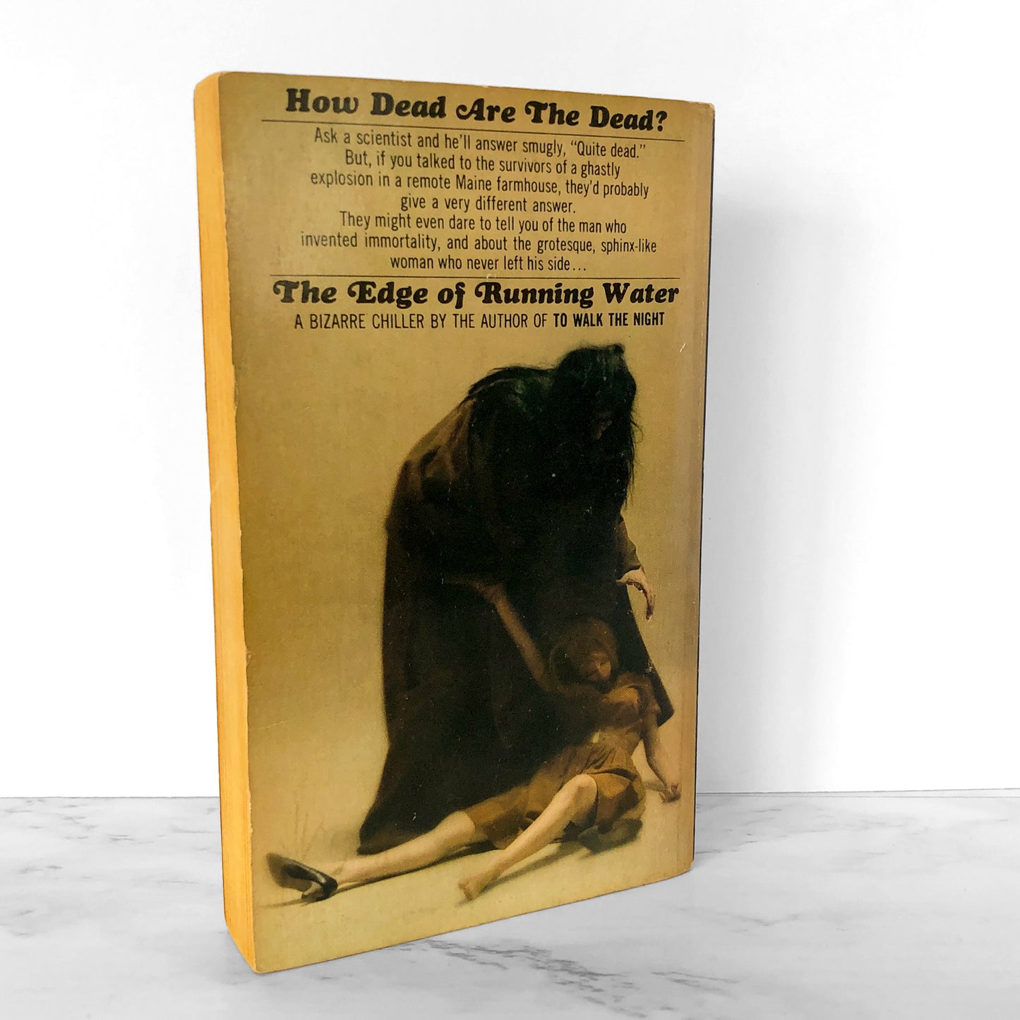 The Edge of Running Water by William Sloane [FIRST PAPERBACK PRINTING / 1967]