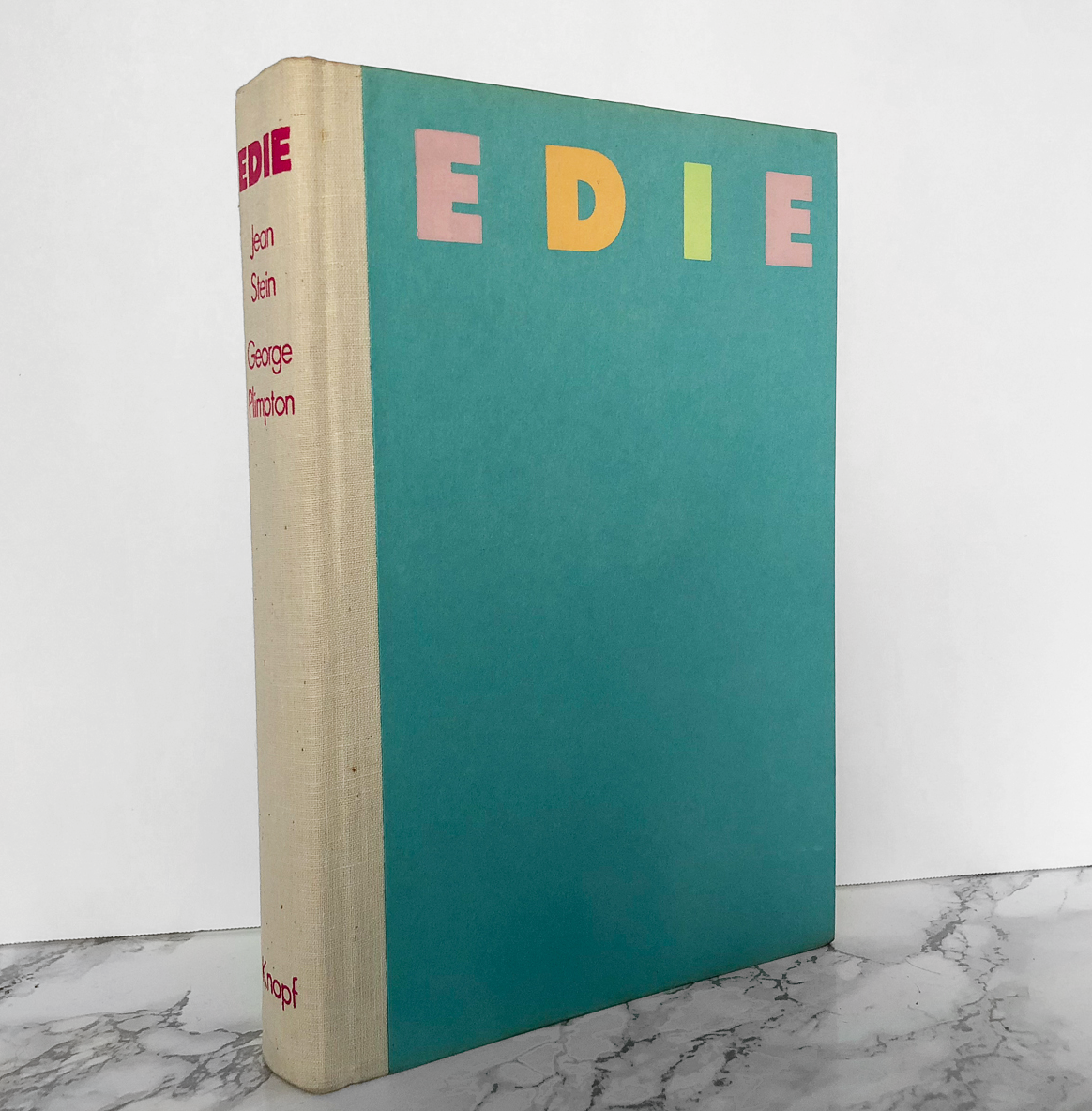 Edie: An American Biography by Jean Stein [FIRST EDITION] - Bookshop Apocalypse