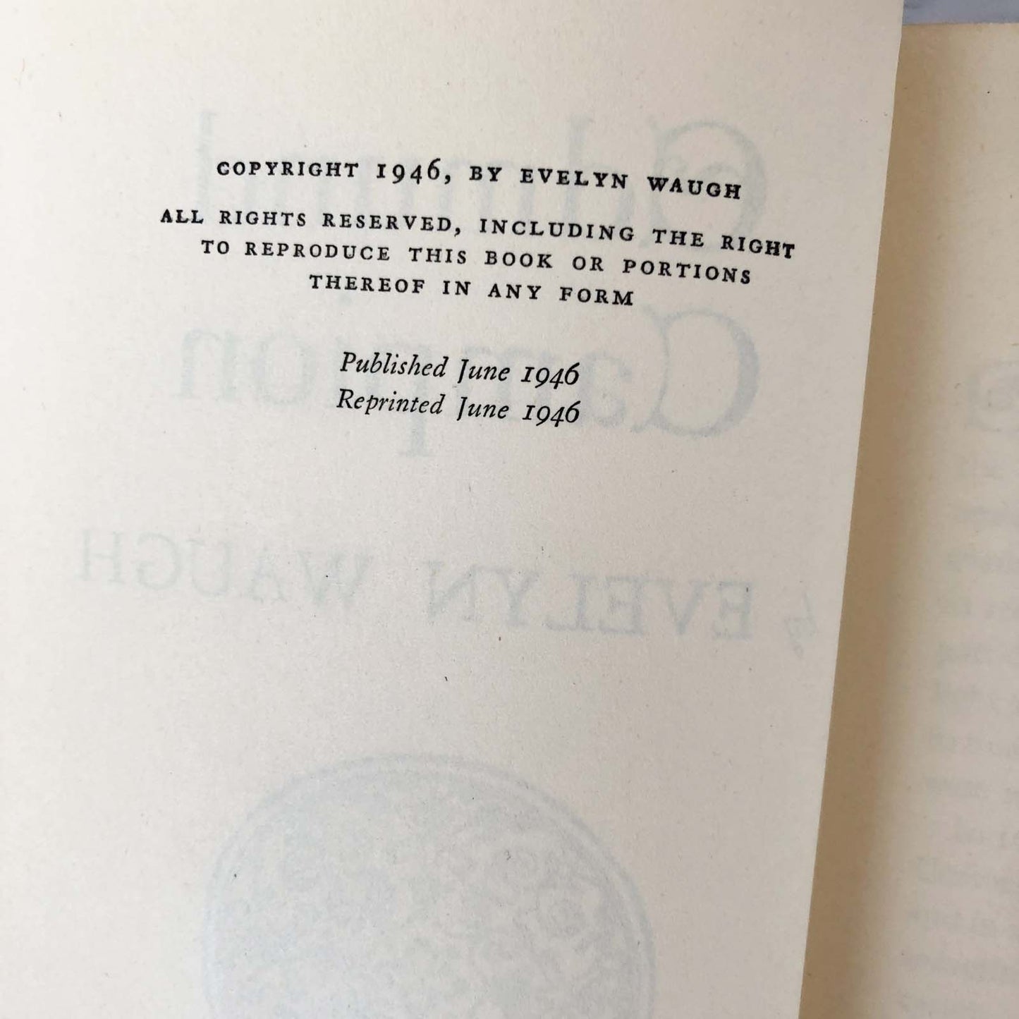 Edmund Campion by Evelyn Waugh [U.S. FIRST EDITION / 1946]