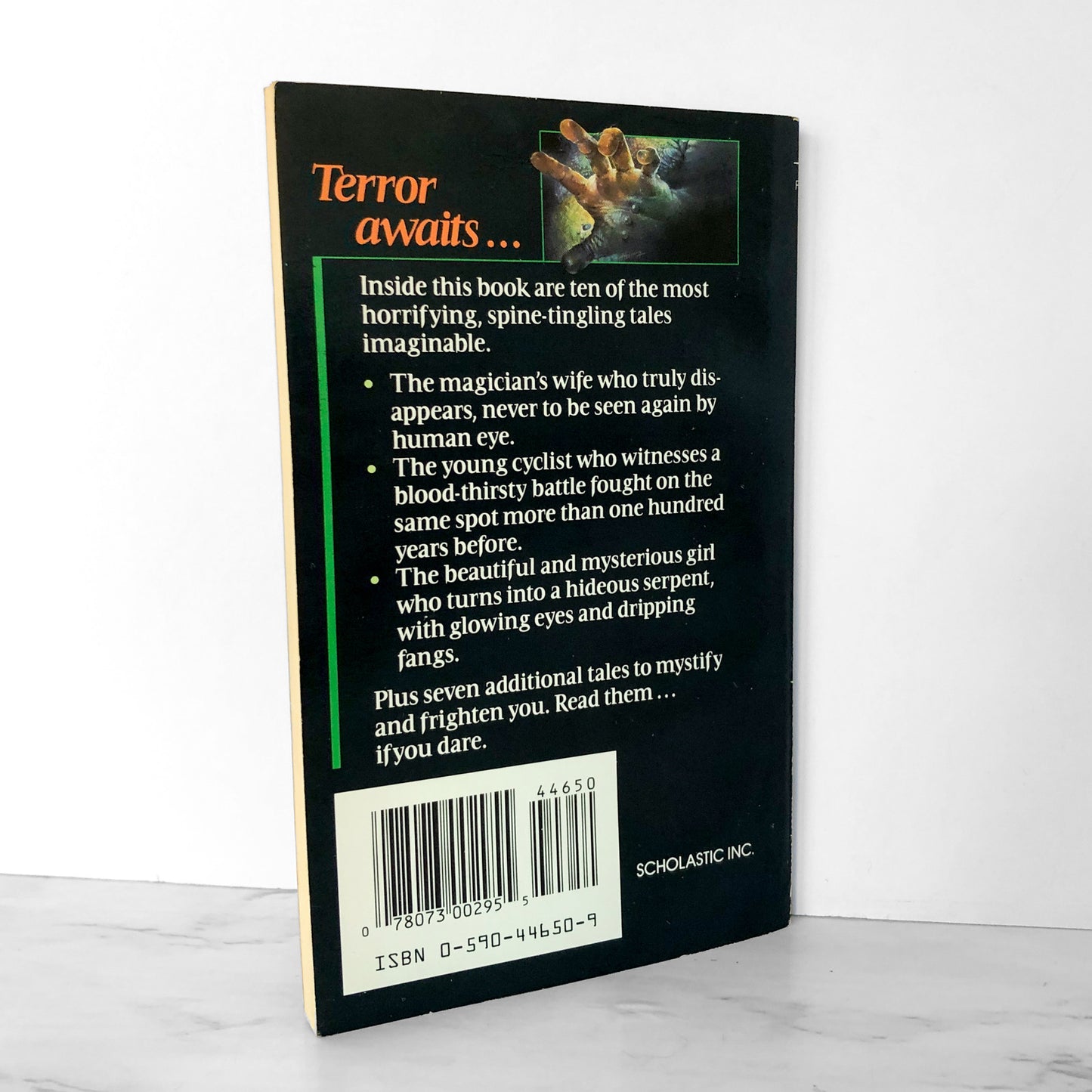 Eerie Tales of Terror & Dread by Bernhardt J. Hurwood [FIRST PAPERBACK PRINTING] 1992 Point Horror