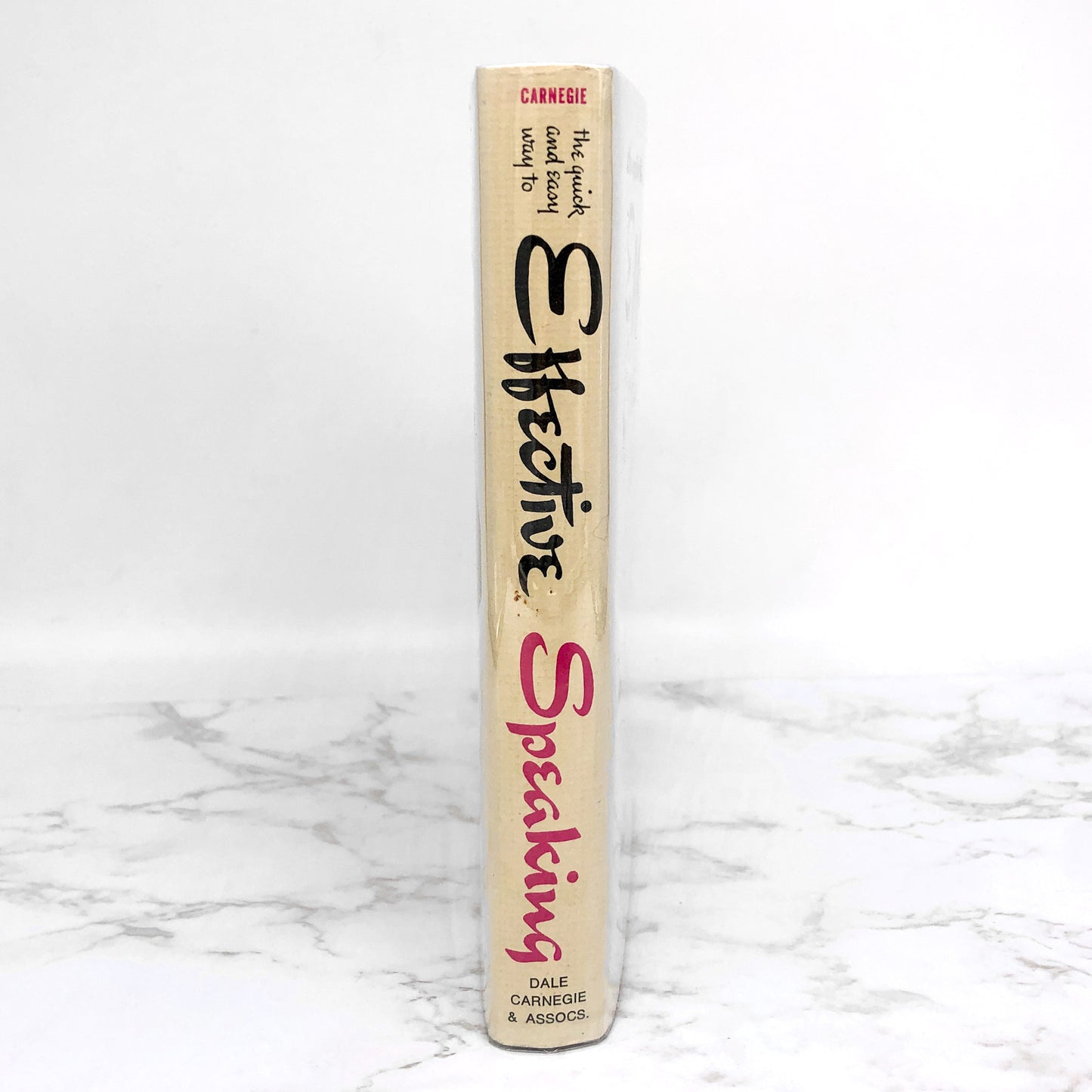The Quick and Easy Way to Effective Speaking by Dale Carnegie [FIRST EDITION] 1984 • 27th Printing