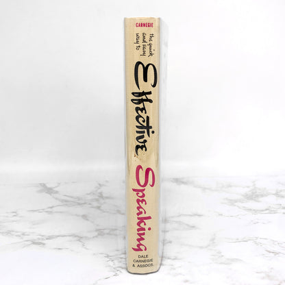 The Quick and Easy Way to Effective Speaking by Dale Carnegie [FIRST EDITION] 1984 • 27th Printing