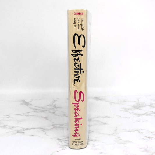 The Quick and Easy Way to Effective Speaking by Dale Carnegie [FIRST EDITION] 1984 • 27th Printing
