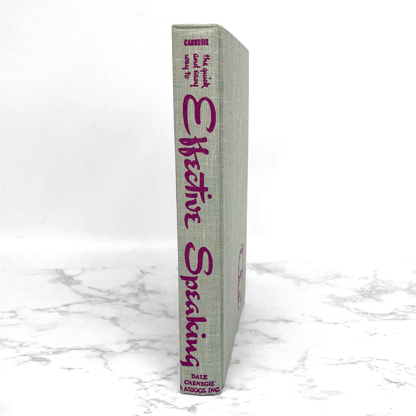 The Quick and Easy Way to Effective Speaking by Dale Carnegie [FIRST EDITION] 1984 • 27th Printing