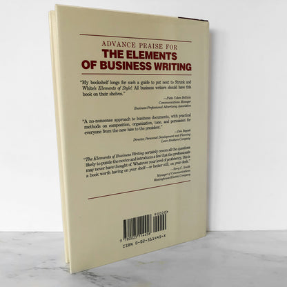 The Elements of Business Writing by Gary Blake & Robert W. Bly [FIRST EDITION]