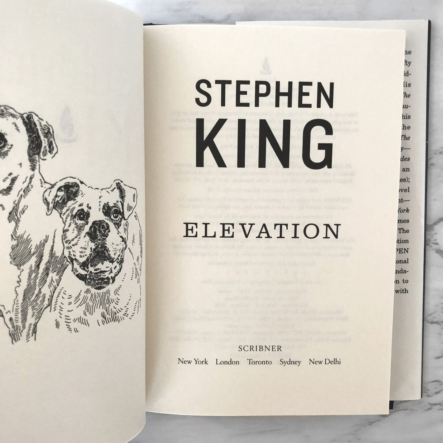 Elevation by Stephen King [FIRST EDITION / FIRST PRINTING]