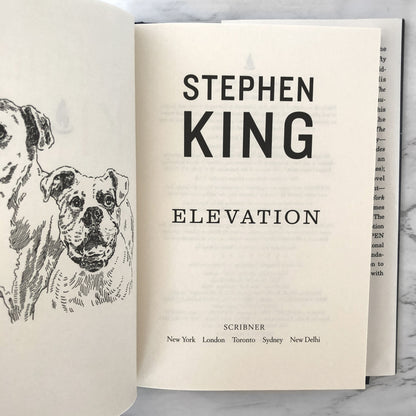 Elevation by Stephen King [FIRST EDITION / FIRST PRINTING]