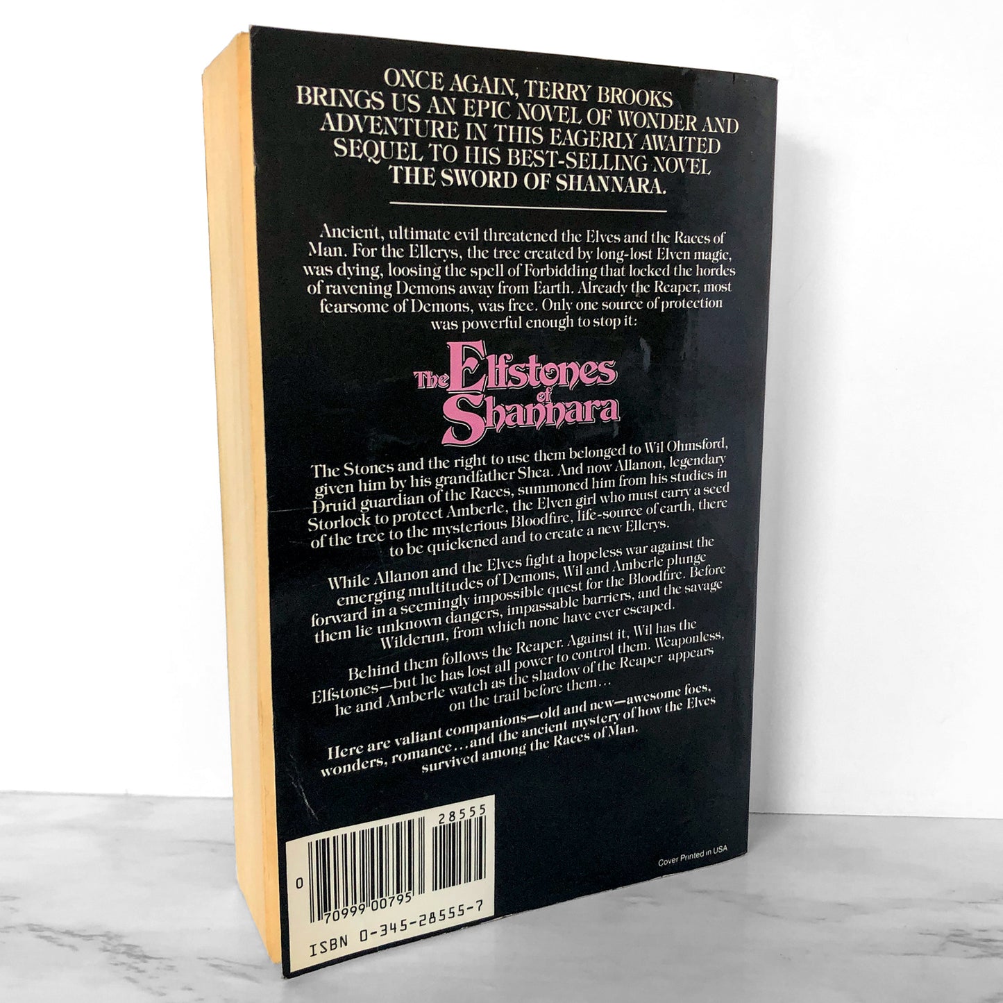 The Elfstones of Shannara by Terry Brooks [FIRST EDITION / 1982]