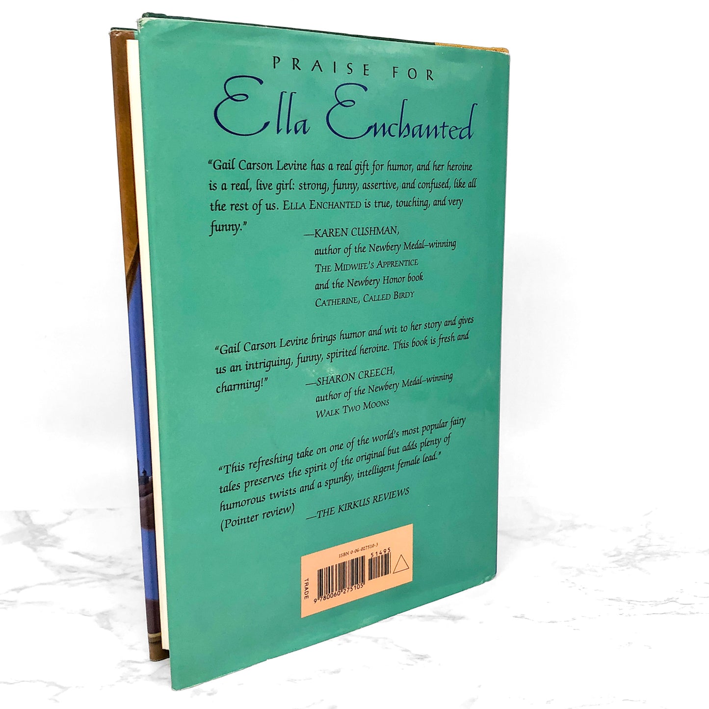 Ella Enchanted by Gail Carson Levine [FIRST EDITION] 1997