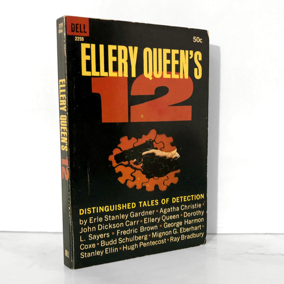 Ellery Queen's 12: Distinguished Tales of Detection [1964 DELL PAPERBACK]