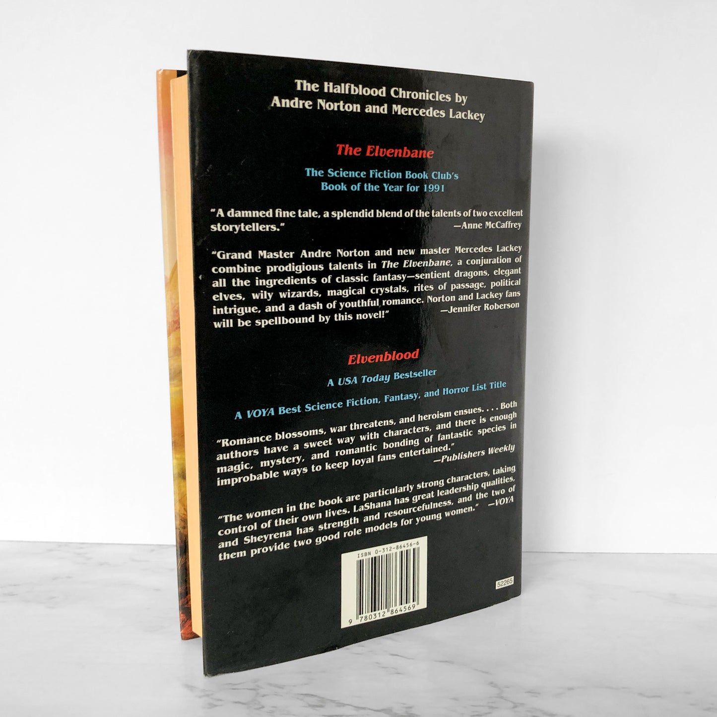 Elvenborn [Halfblood Chronicles #3] by Andre Norton & Mercedes Lackey [FIRST EDITION]