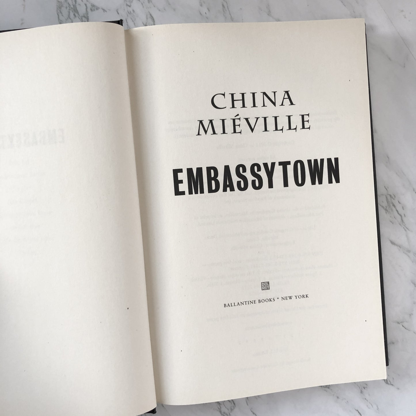 Embassytown by China Miéville [FIRST EDITION / FIRST PRINTING] - Bookshop Apocalypse