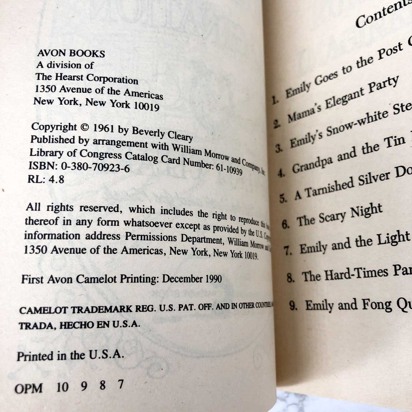 Emily's Runaway Imagination by Beverly Cleary [1990 TRADE PAPERBACK]