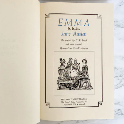 Emma by Jane Austen [ILLUSTRATED HARDCOVER / 1994]