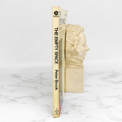 The Empty Space by Peter Brook [FIRST PAPERBACK PRINTING] 1969 • Discus