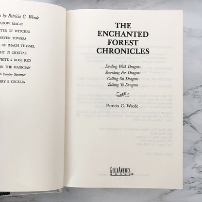 The Enchanted Forest Chronicles by Patricia C. Wrede [HARDCOVER OMNIBUS / GUILD AMERICA]