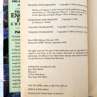 The Enchanted Forest Chronicles by Patricia C. Wrede [HARDCOVER OMNIBUS / SFBC]