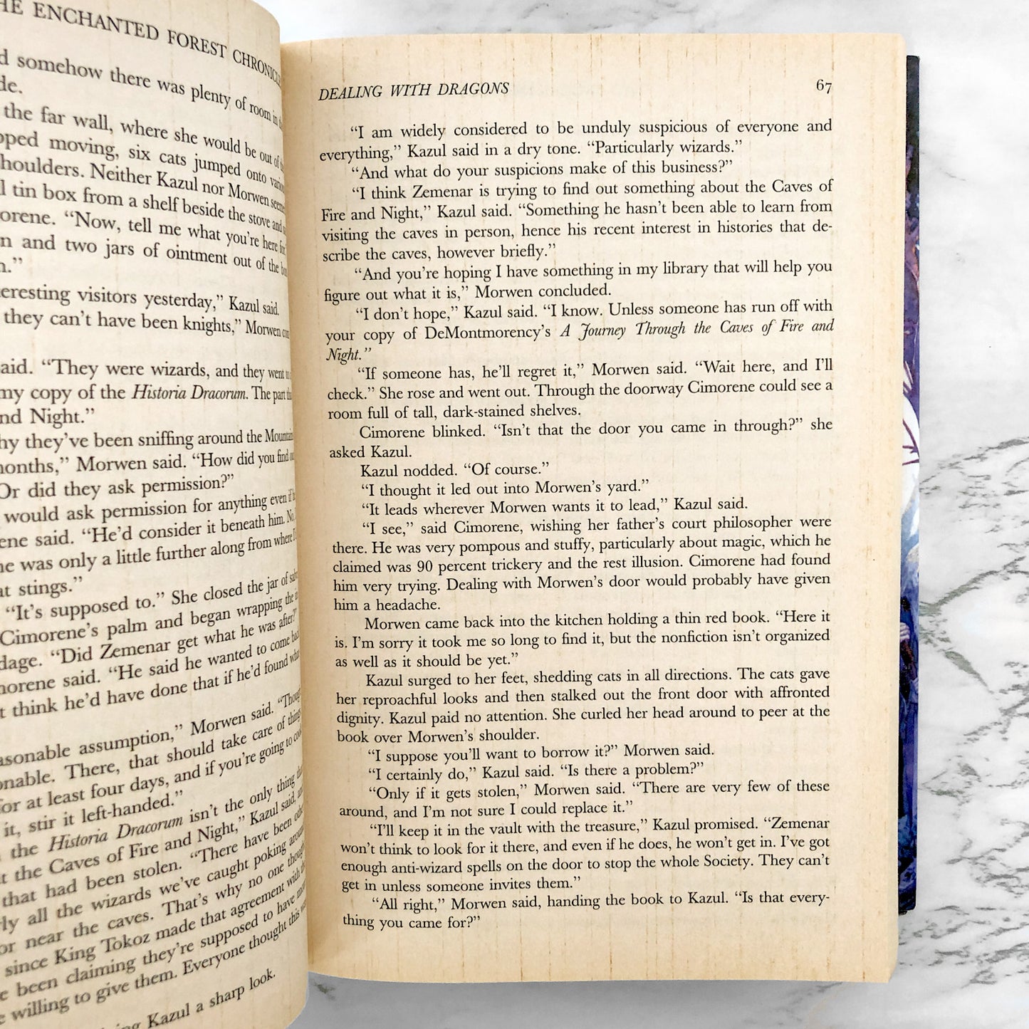 The Enchanted Forest Chronicles by Patricia C. Wrede [HARDCOVER OMNIBUS / SFBC]