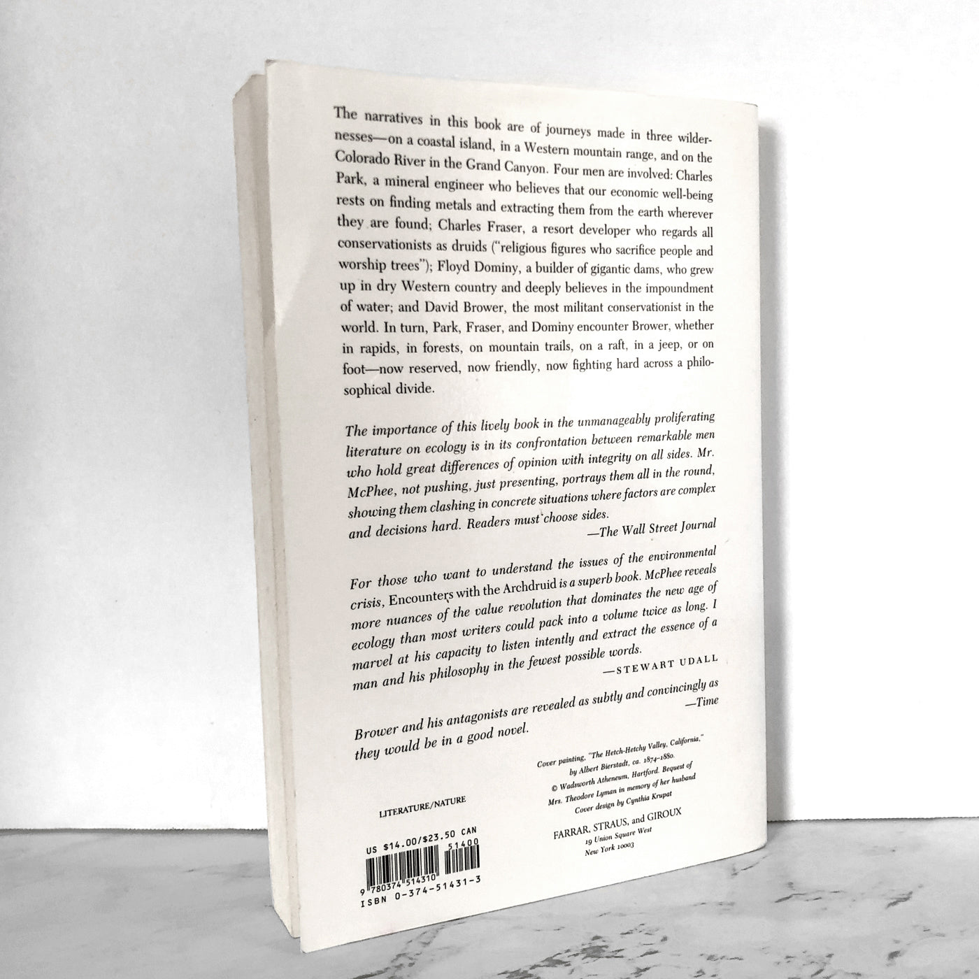 Encounters With the Archdruid by John McPhee [TRADE PAPERBACK / 1977]