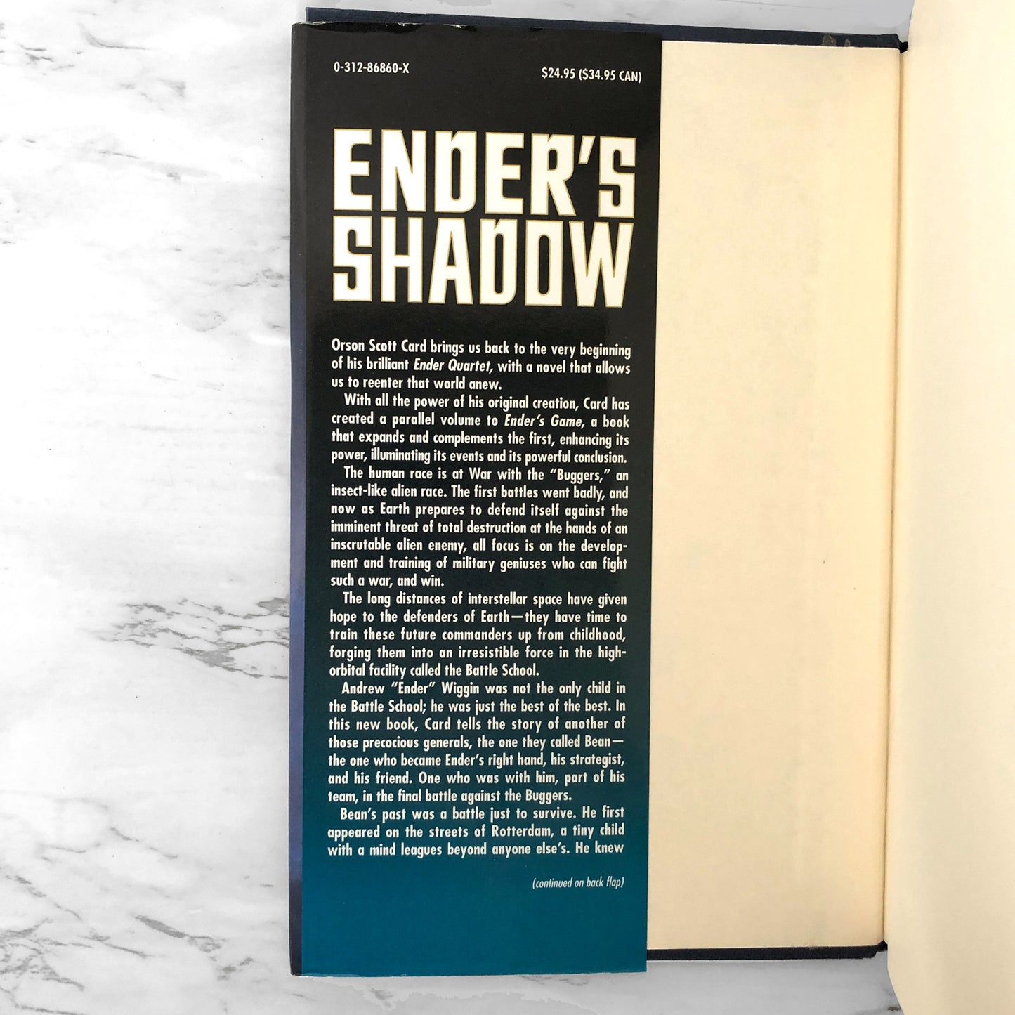 Ender's Shadow by Orson Scott Card SIGNED! [FIRST EDITION] 1999