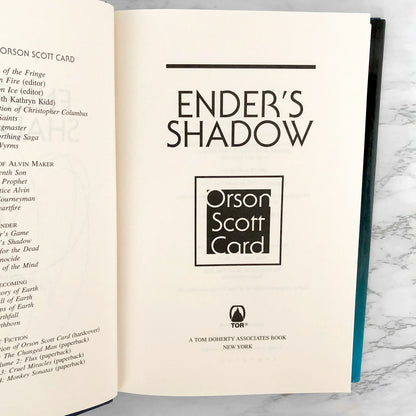 Ender's Shadow by Orson Scott Card SIGNED! [FIRST EDITION] 1999