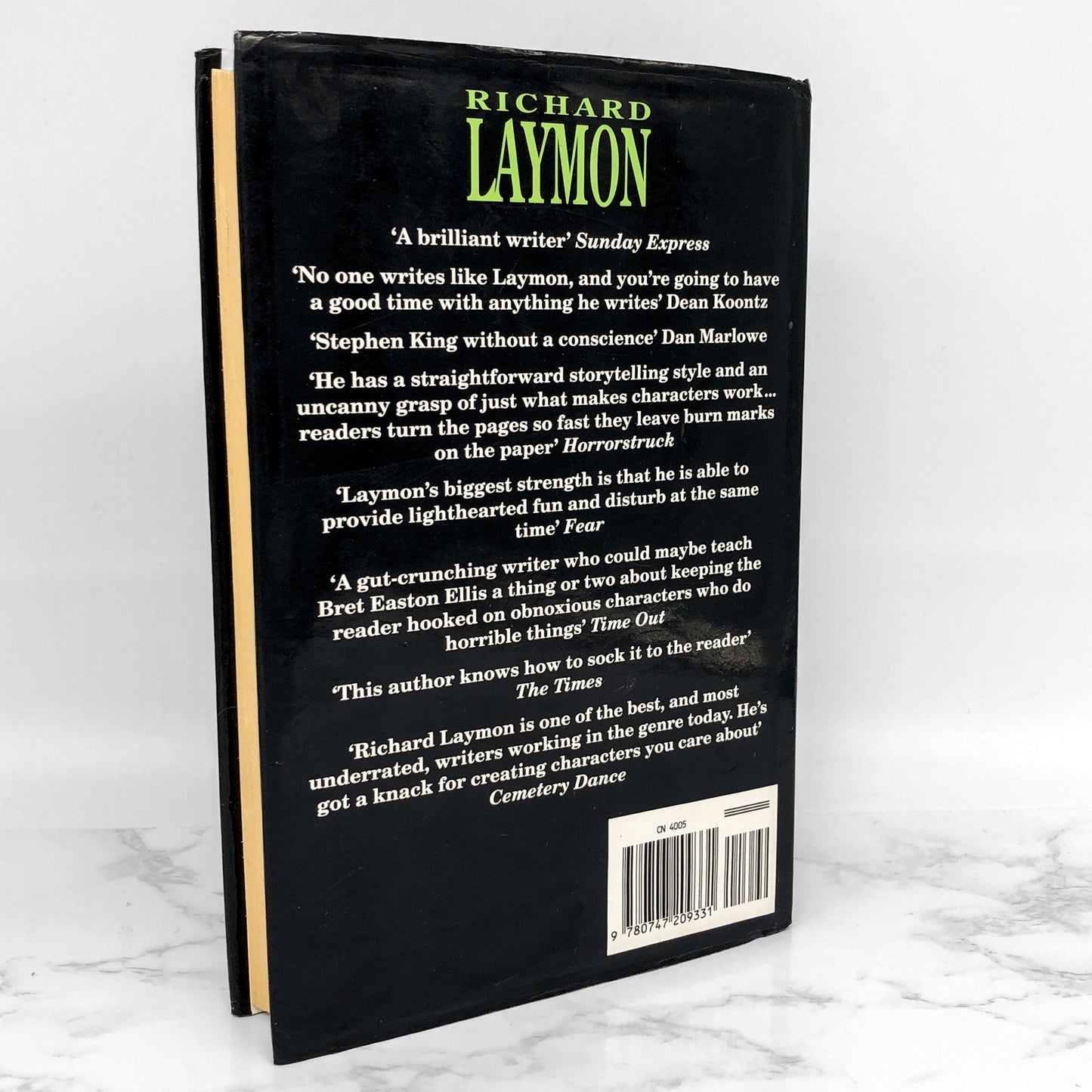 Endless Night by Richard Laymon [1993 U.K. HARDCOVER]