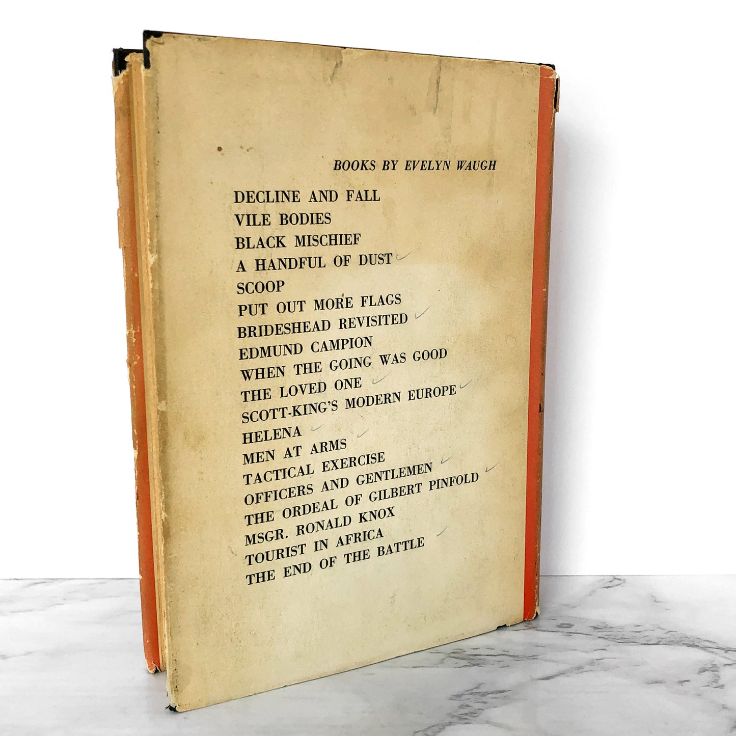 The End of the Battle aka "Unconditional Surrender" by Evelyn Waugh [U.S. FIRST EDITION / 1961]