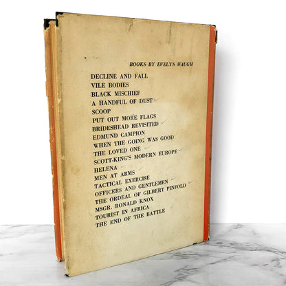 The End of the Battle aka "Unconditional Surrender" by Evelyn Waugh [U.S. FIRST EDITION / 1961]