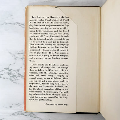 The End of the Battle aka "Unconditional Surrender" by Evelyn Waugh [U.S. FIRST EDITION / 1961]