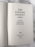 The English Patient by Michael Ondaatje (FIRST EDITION) - Bookshop Apocalypse