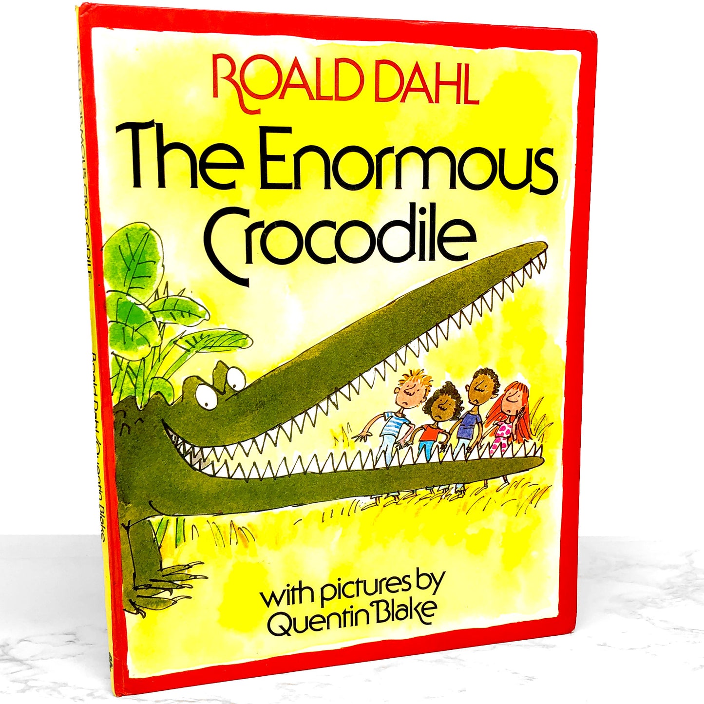 The Enormous Crocodile by Roald Dahl [TRUE U.K. FIRST EDITION] 1985 ❧ 5th Printing ❧ Jonathan Cape