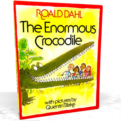 The Enormous Crocodile by Roald Dahl [TRUE U.K. FIRST EDITION] 1985 ❧ 5th Printing ❧ Jonathan Cape