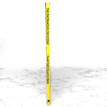 The Enormous Crocodile by Roald Dahl [TRUE U.K. FIRST EDITION] 1985 ❧ 5th Printing ❧ Jonathan Cape