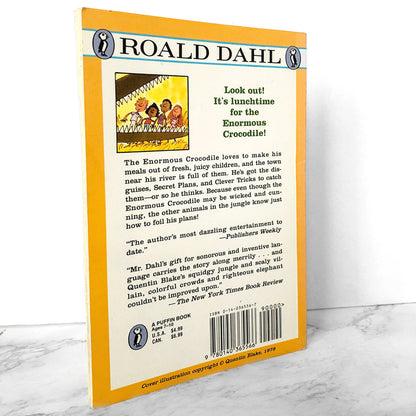 The Enormous Crocodile by Roald Dahl [1993 TRADE PAPERBACK]