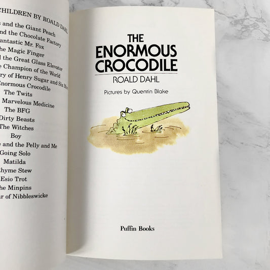 The Enormous Crocodile by Roald Dahl [1993 TRADE PAPERBACK]